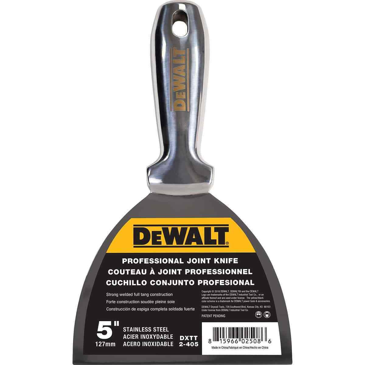 DEWALT Putty Knife Set 3pc 4-5-6