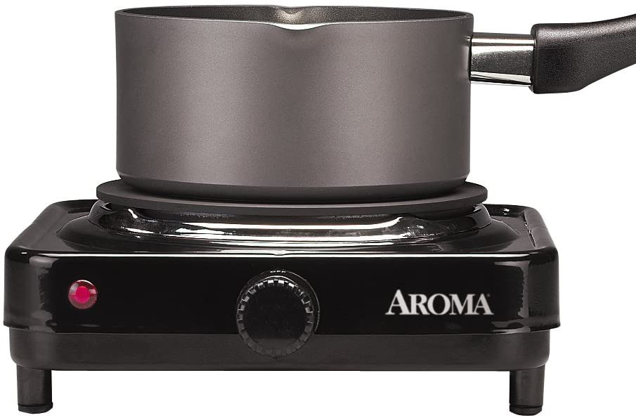 Single Electric Burner Portable Cooktop Hot Plate Stove Travel Extra Durable - Fresh Stock Dated October 2025