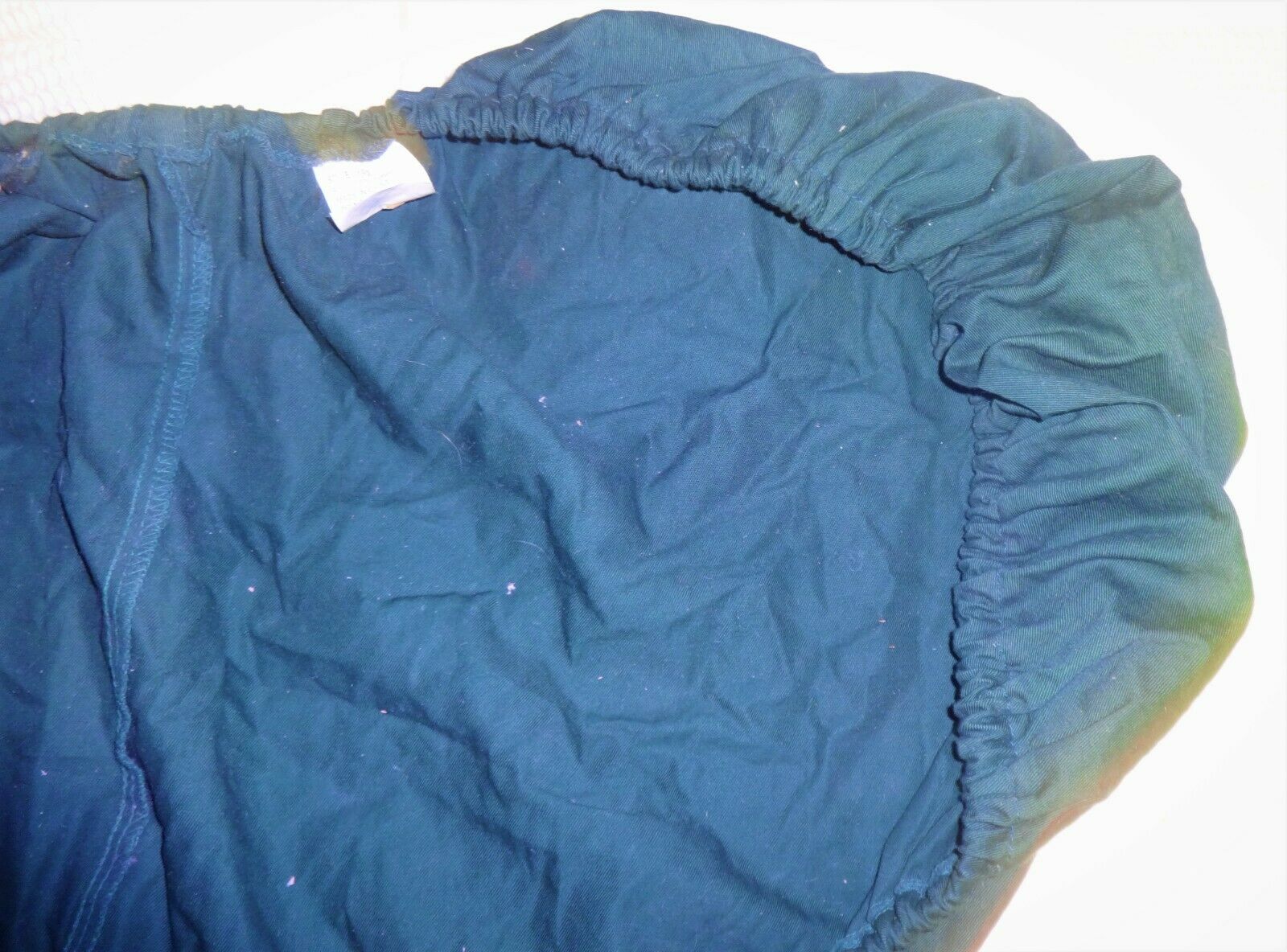 DOVER CIRCUIT English Saddle Cover - GREEN - Cotton Material - NICE! - Fresh Stock Dated October 2025