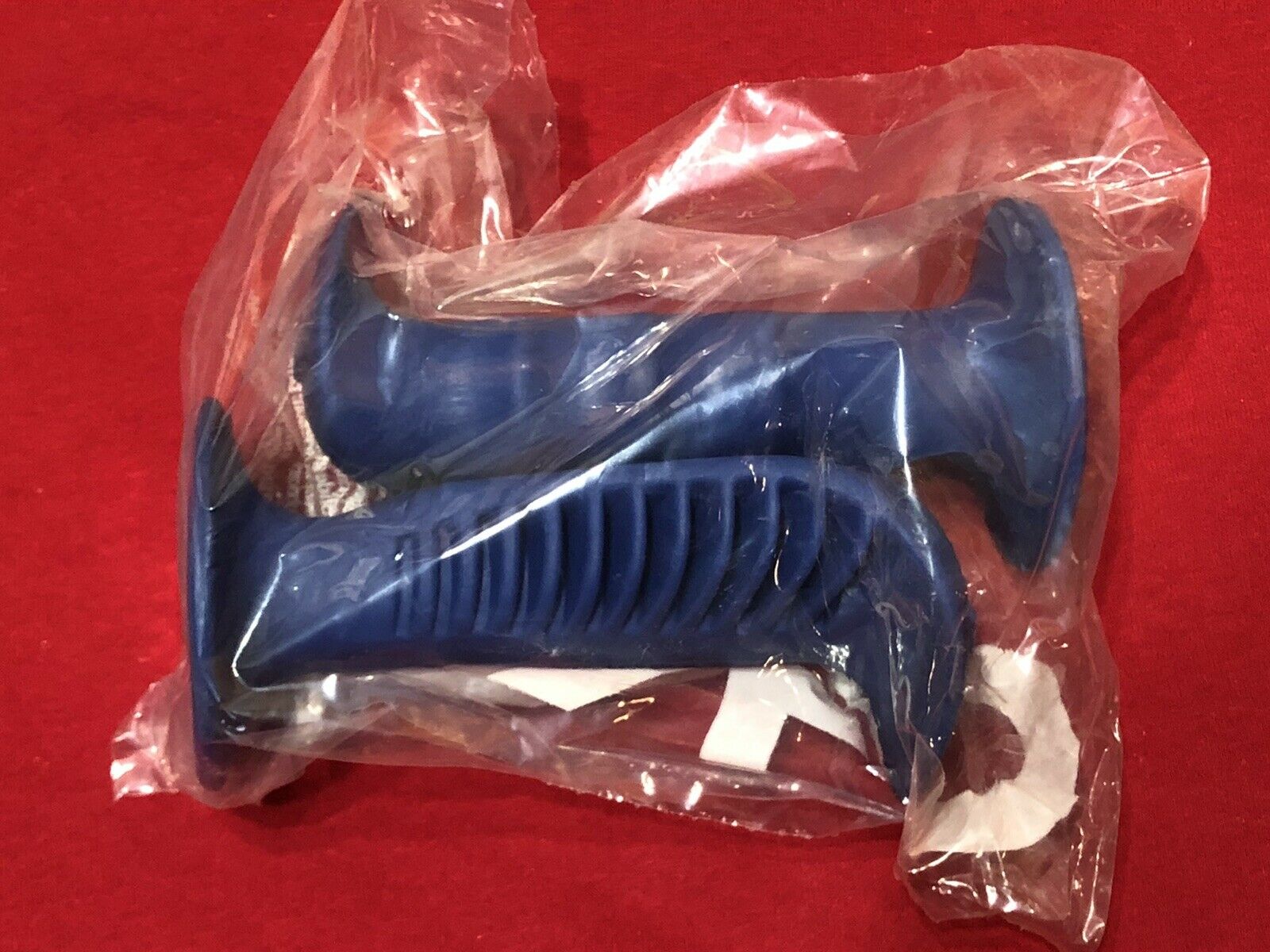 Original 80’s NOS BLUE Oakley 3 Grips OLD SCHOOL BMX Three Sealed Packaging - Fresh Stock Dated October 2025
