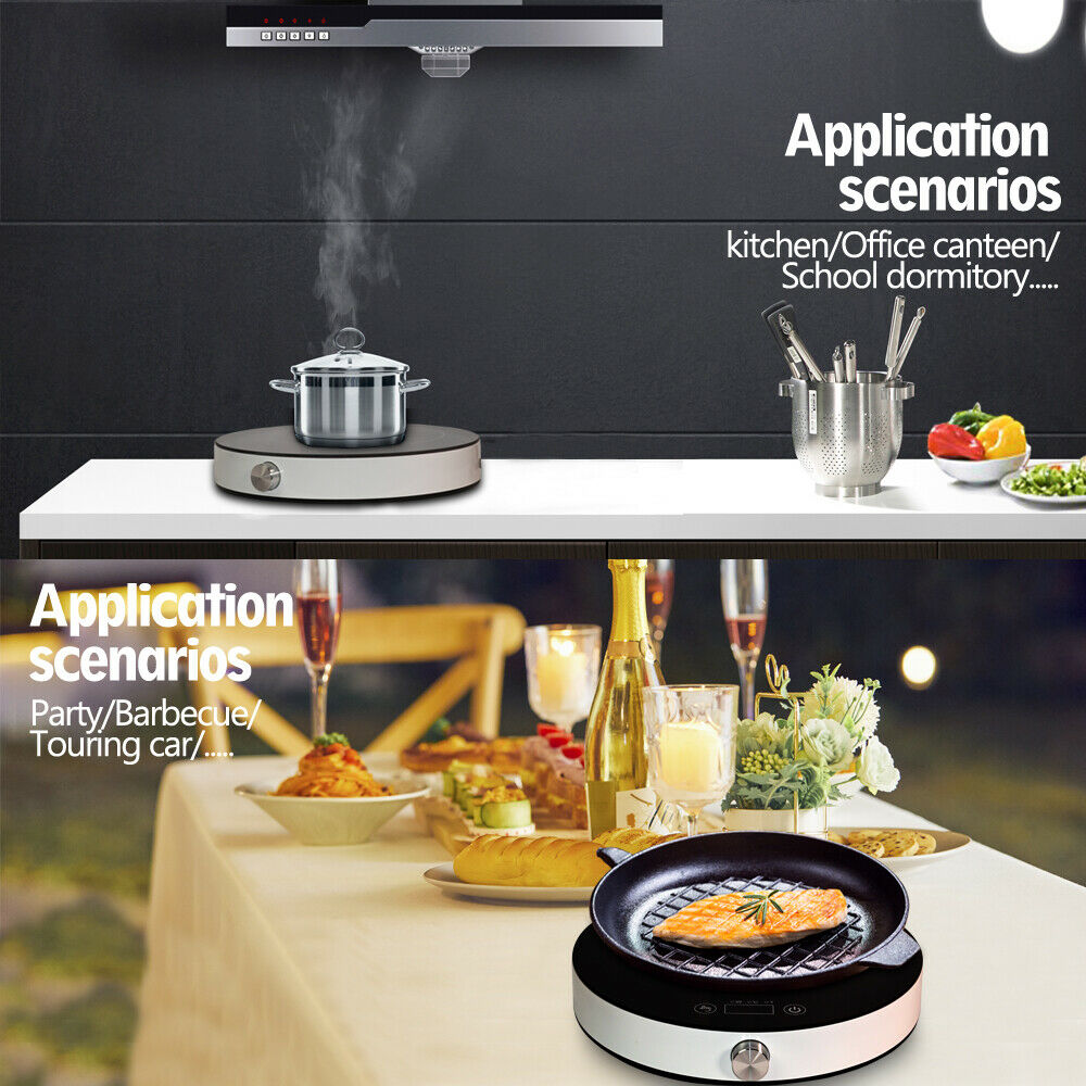 EASEPOT Portable Induction Cooktop 1800W Burner Countertop Cooker Hot Pot Stove - Fresh Stock Dated October 2025