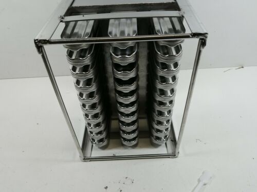 Commercial stainless steel ice popsicle making mold set, ice pop mold set - Fresh Stock Dated October 2025