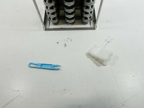 Commercial stainless steel ice popsicle making mold set, ice pop mold set - Fresh Stock Dated October 2025