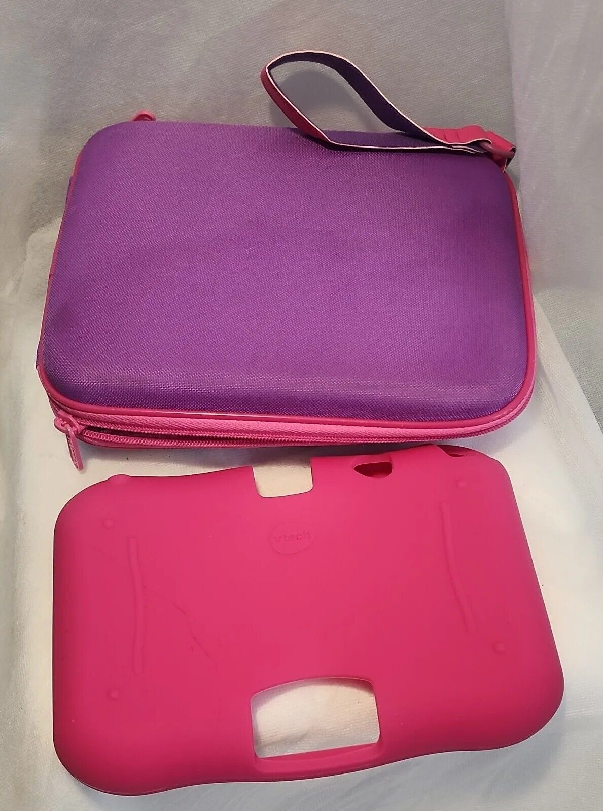 Vtech Innotab Pink Accessory Bundle, 2 Games, Polka Dot Case, Gel Cover - Fresh Stock Dated October 2025