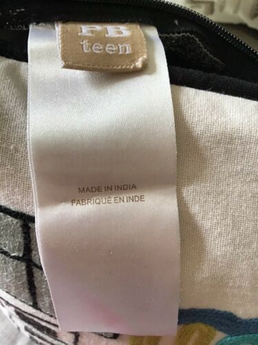Pottery Barn Teen embroderied london bridge Decorative pillow sham 12x16 - Fresh Stock Dated October 2025