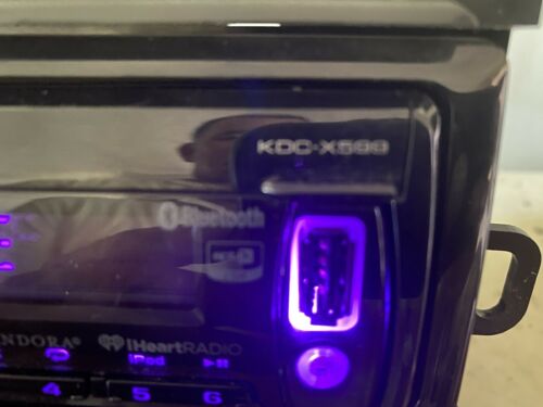 Kenwood Excelon KDC-X599 Bluetooth CD-Receiver With USB Preowned - Fresh Stock Dated October 2025