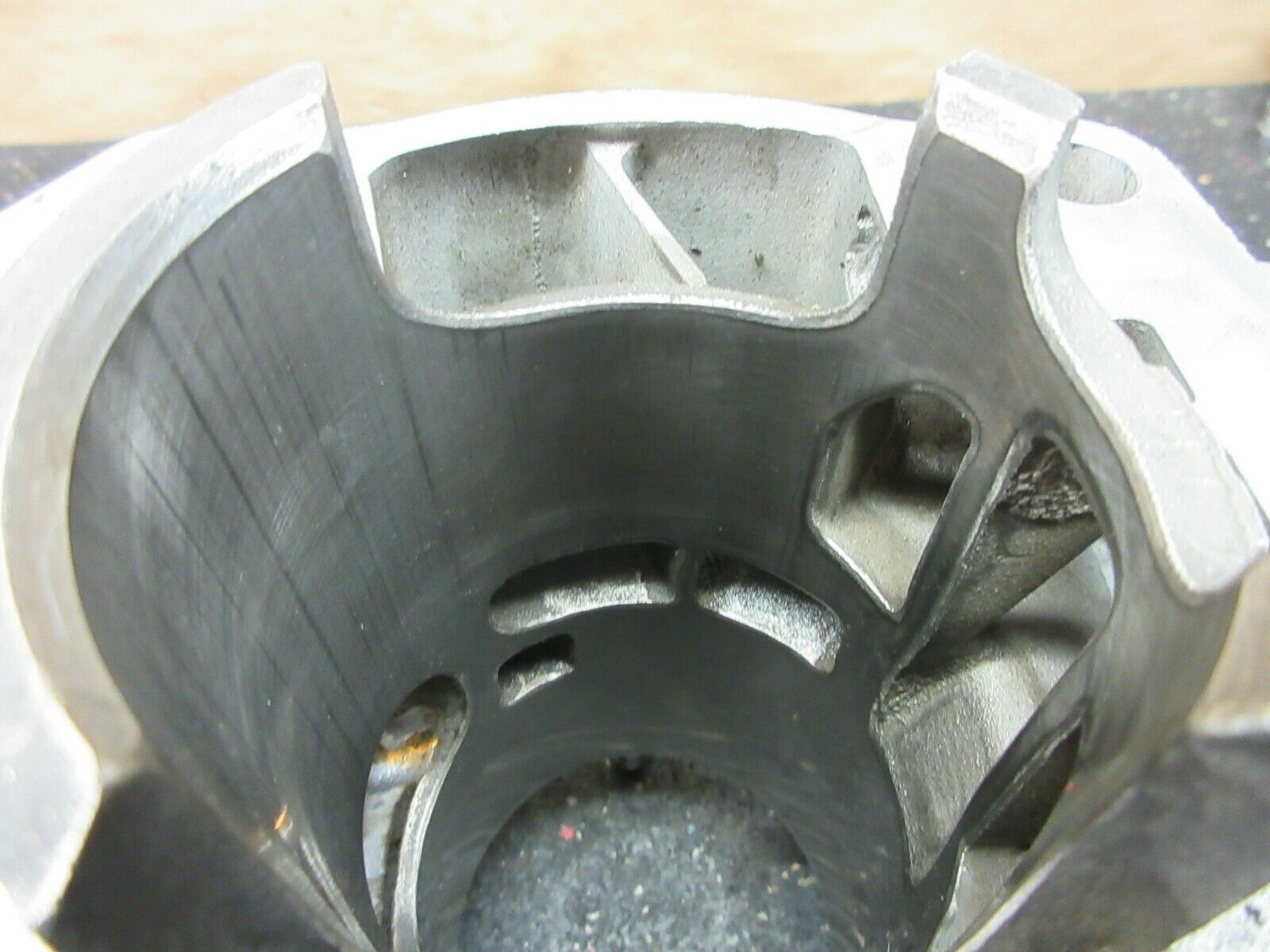 Nice! 1999 Suzuki RM250 Cylinder smooth standard 66.4mm chrome bore 11200-37841 - Fresh Stock Dated October 2025