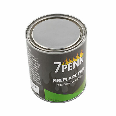 7Penn Gel Fireplace Fuel Cans, 13oz - 12Pk Fire Pit Gel Fuel Cans for Fireplace - Fresh Stock Dated October 2025