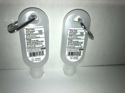 Germ-X With Attachment For Bags/Purses/Backpacks  Hand Sanitizer 2ea 1.25oz Blts - Fresh Stock Dated October 2025