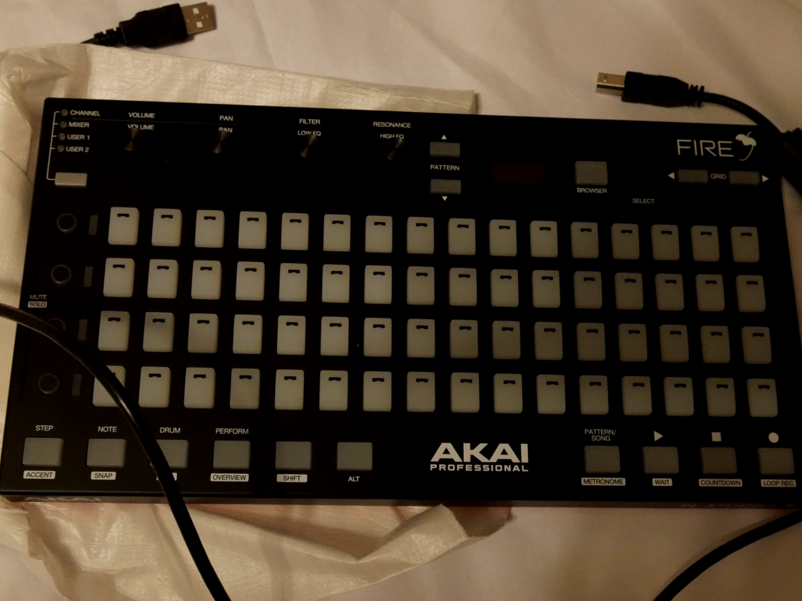AKAI Professional Fire (Controller Only) – USB MIDI Controller for FL Studio - Fresh Stock Dated October 2025