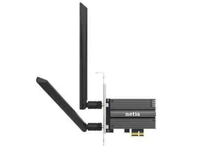 netis Wi-Fi 6 Dual Band 3000Mbps 802.11ax PCIe Wi-Fi Card with Bluetooth 5.0 - Fresh Stock Dated October 2025