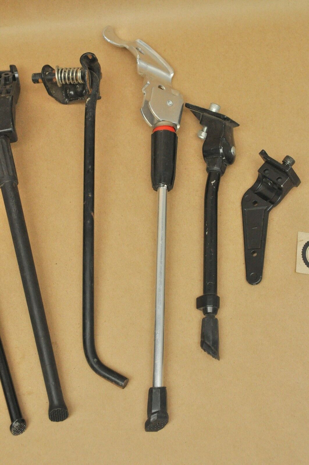 Vtg Bike Shop Lot: Specialized Greenfield Wald Bicycle Kick Stands Parts -As Is - Fresh Stock Dated October 2025