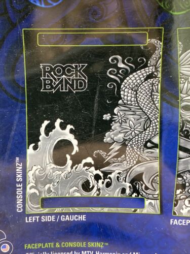 Mad Catz Xbox 360 Rockband Faceplate And Console Skin Factory Sealed Skull - Fresh Stock Dated October 2025