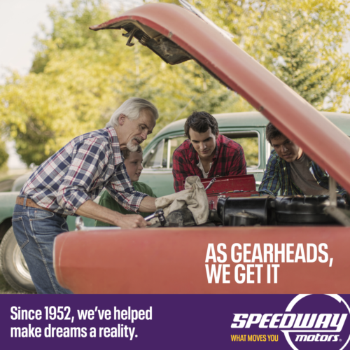 Speedway Long Tube Stepped Modified Racing Headers, Raw Finish - Fresh Stock Dated October 2025