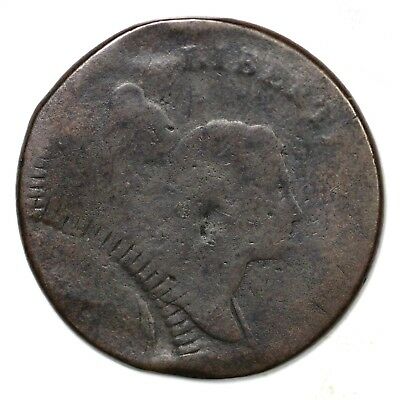 1797 C-3a R-3 Liberty Cap Half Cent Coin 1/2c - Fresh Stock Dated October 2025
