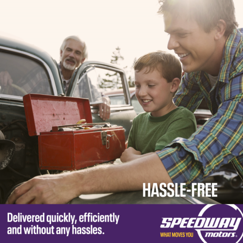 Speedway Long Tube Stepped Modified Racing Headers, Raw Finish - Fresh Stock Dated October 2025