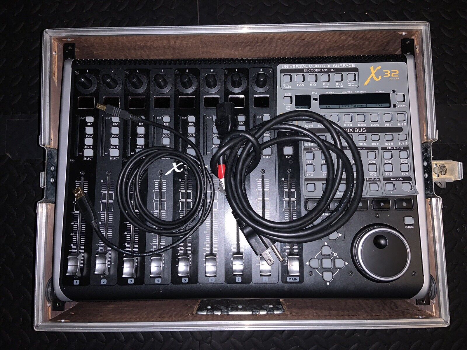 Behringer X-TOUCH Universal Control Surface With Flight Case. - Fresh Stock Dated October 2025