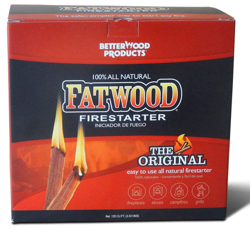 Products Fatwood Firestarter Box, 10-Pounds - 093010 - 100 percent all-natural - Fresh Stock Dated October 2025
