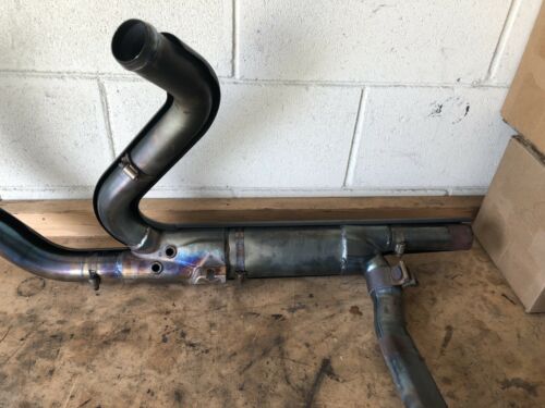 2009-2016 HARLEY DAVIDSON TOURING HEADER EXHAUST HEAD PIPE W/ HEAT SHIELDS OEM - Fresh Stock Dated October 2025