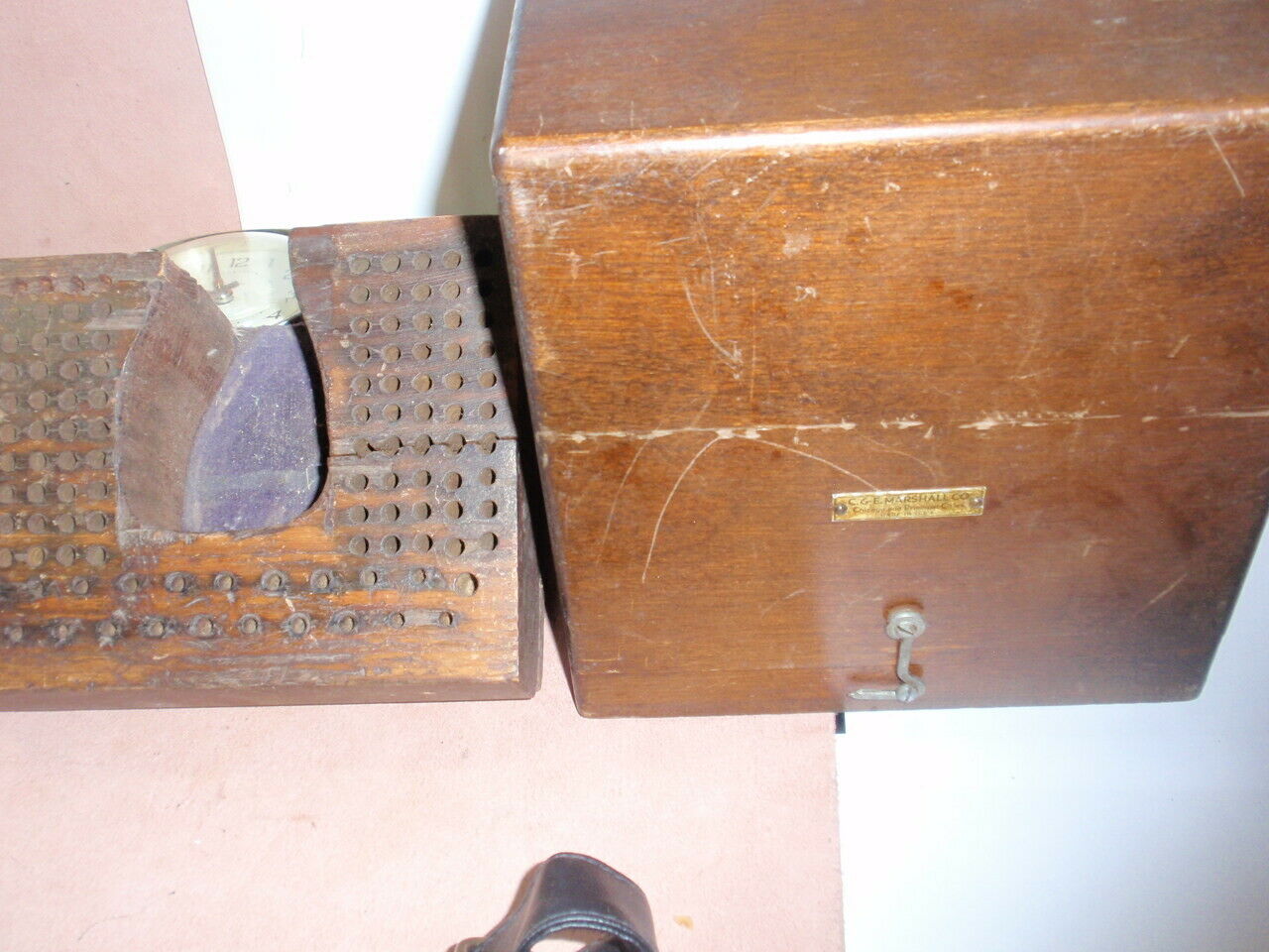 USA C&E Jewelry Tool& watch Staking Wood Box & Watch Movement case Lot #NBX JP26 - Fresh Stock Dated October 2025