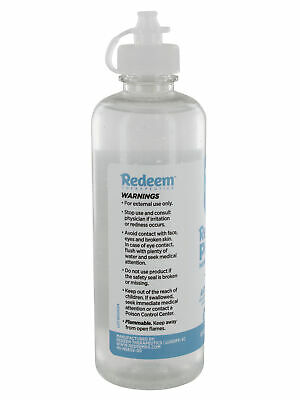 Redeem Pure 8oz Antimicrobial Hand Sanitizer Gel With Aloe, 70% Alcohol, 12 Pack - Fresh Stock Dated October 2025