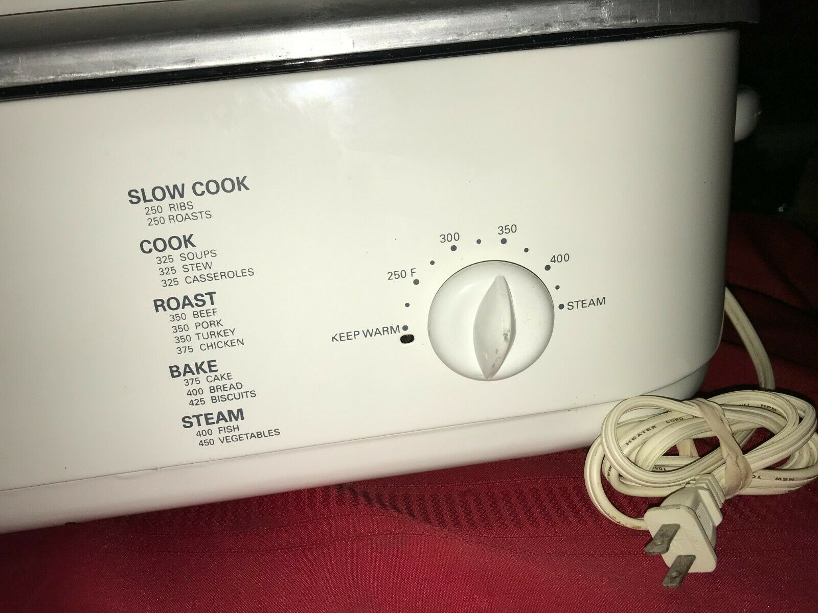 KENMORE 18 qt Hot Plates 3 Pan Buffet Server KRT18BUF Turkey Slow Roaster Steam - Fresh Stock Dated October 2025