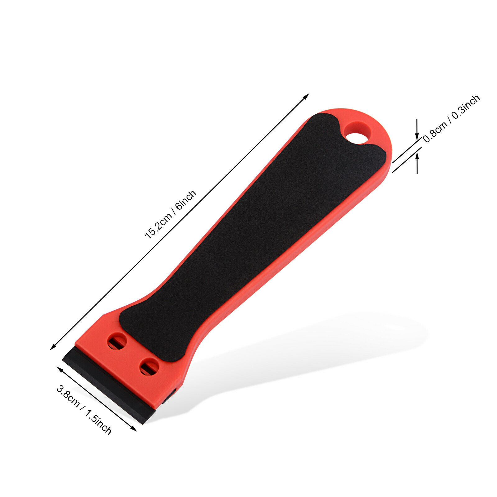 100 Pcs Plastic Razor Blades & 2 Razor Scraper Double Edged Sticker Removal Tool - Fresh Stock Dated October 2025