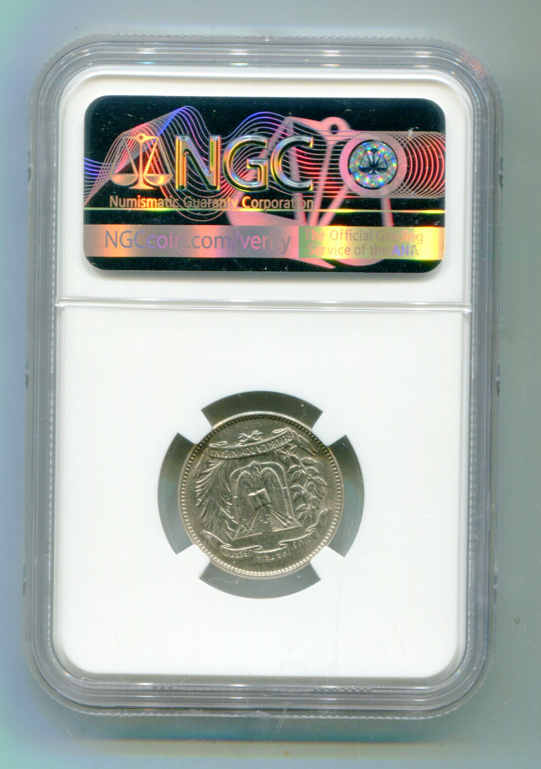 Dominican Republic 5 Centavos 1951 NGC MS 64 very rare so nice   lotaug6816 - Fresh Stock Dated October 2025
