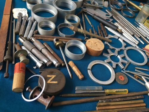 Watch Makers Jewelers Tools Lot Vintage Estate Starrett Swiss Mosley Marshall ++ - Fresh Stock Dated October 2025