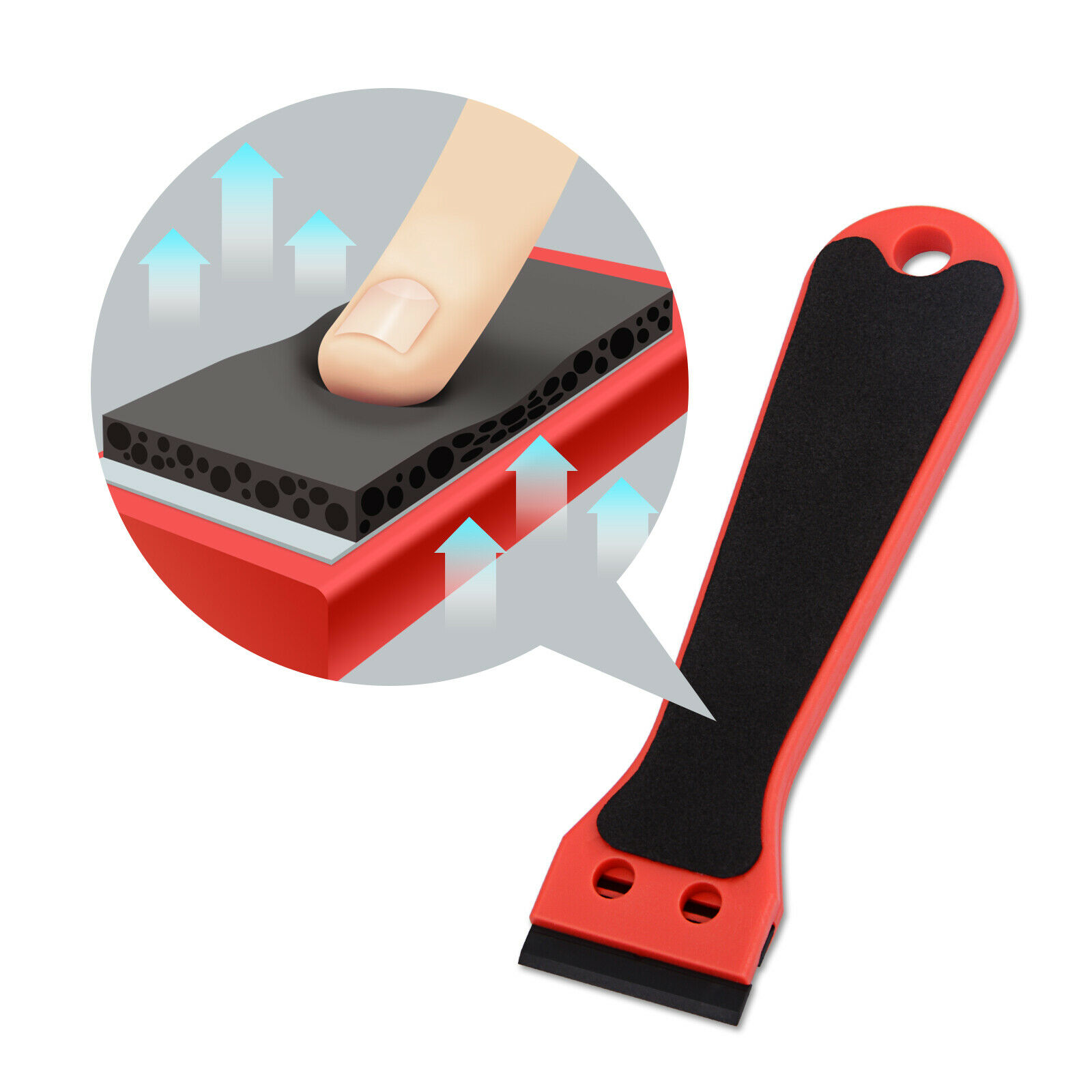 100 Pcs Plastic Razor Blades & 2 Razor Scraper Double Edged Sticker Removal Tool - Fresh Stock Dated October 2025