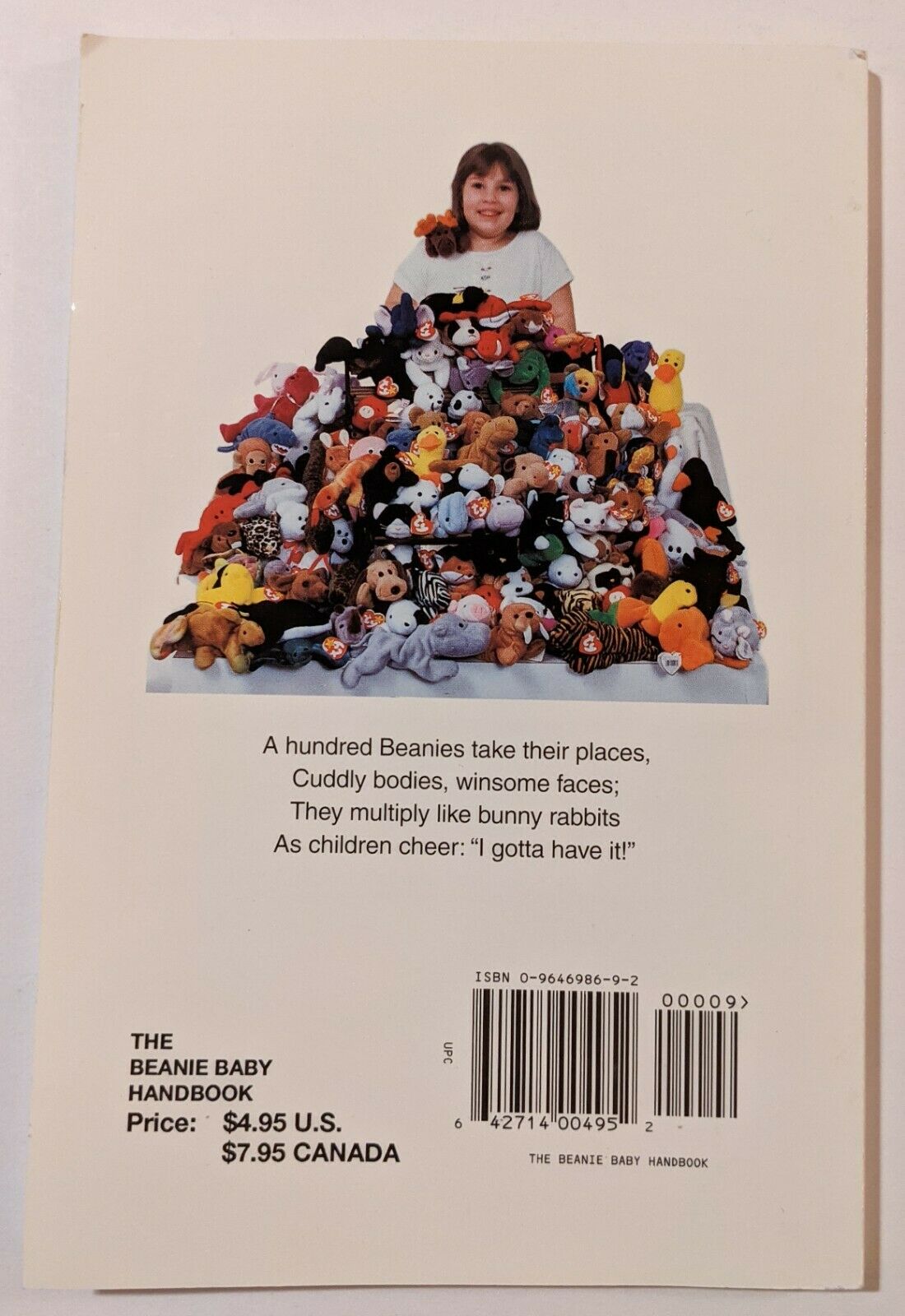 The Beanie Baby Handbook Les and Sue Fox Ty Inc - Fresh Stock Dated October 2025