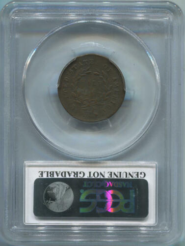 1794 Liberty Cap Half Cent. PCGS Genuine. VF Details. - Fresh Stock Dated October 2025