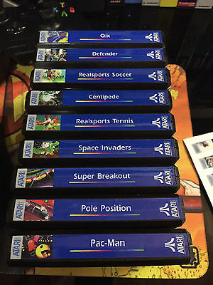 Atari 5200 Sticker end Labels (For All 154 Custom Game Stickers) - Fresh Stock Dated October 2025