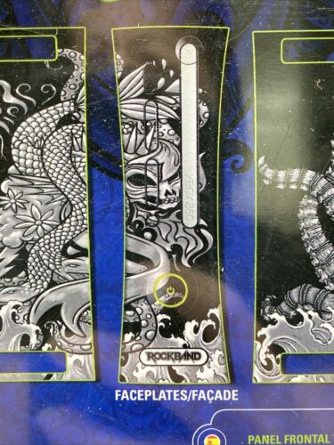 Mad Catz Xbox 360 Rockband Faceplate And Console Skin Factory Sealed Skull - Fresh Stock Dated October 2025