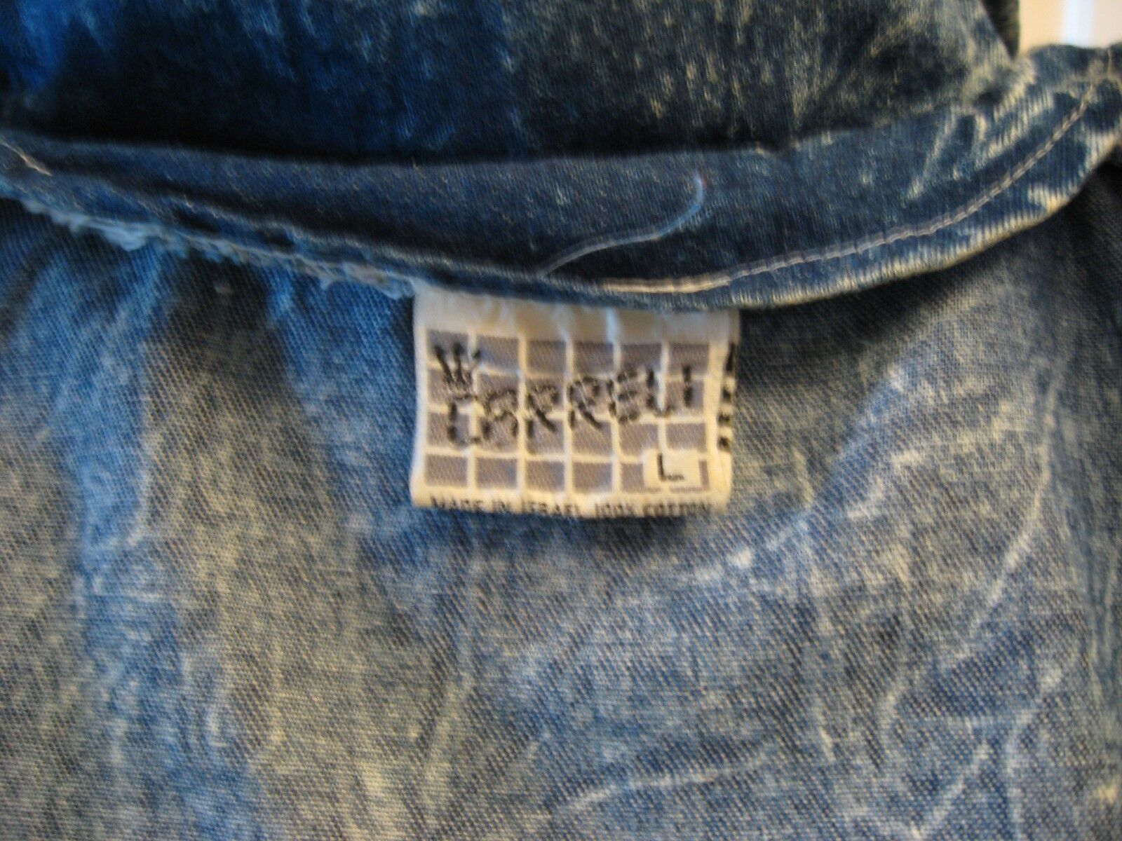 Carreli Acid-Washed Denim Western-Style Skirt & Jacket - Fresh Stock Dated October 2025
