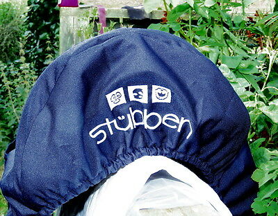 UNIQUE STUBBEN POSH Large WATERPROOF Saddle Bag Cover DRESSAGE JUMPING GP VSD AP - Fresh Stock Dated October 2025