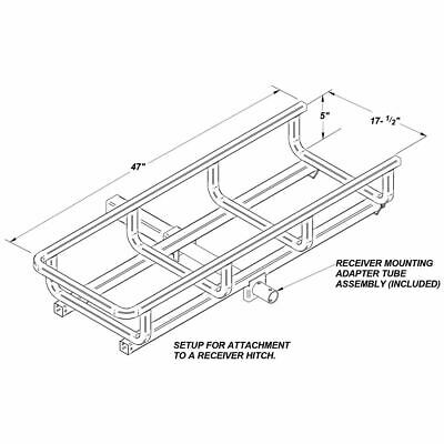 Viking Solutions Tilt-N-Go Game Hauler with ATV Hitch Adapter - Fresh Stock Dated October 2025