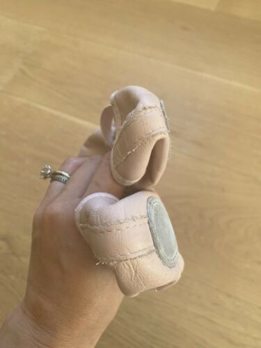 ballerina Dance shoes girls Pink Leather Size 12, 5-6 Years Old Girl - Fresh Stock Dated October 2025