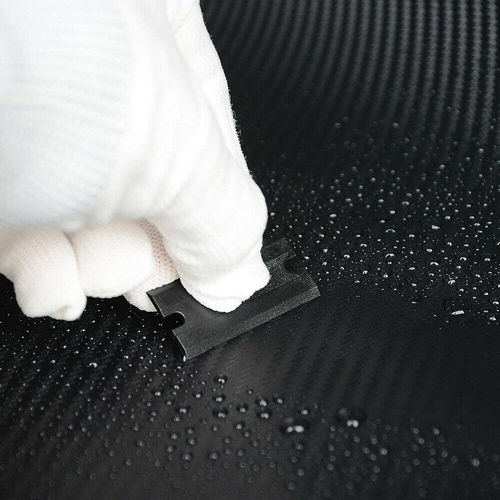 100 Pcs Plastic Razor Blades & 2 Razor Scraper Double Edged Sticker Removal Tool - Fresh Stock Dated October 2025
