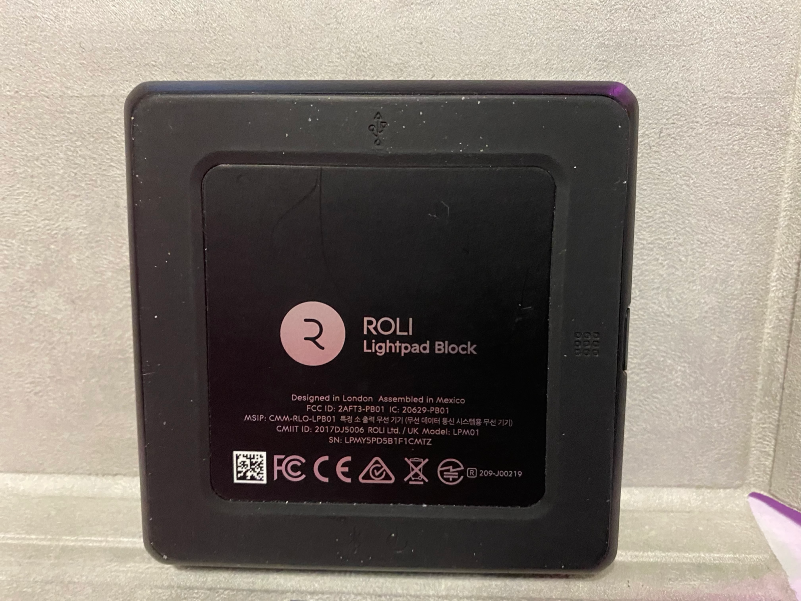 ROLI - 4 pc Set - Loop Block, Touch Block, 2 Light Pads - Plus a Roll Case - Fresh Stock Dated October 2025