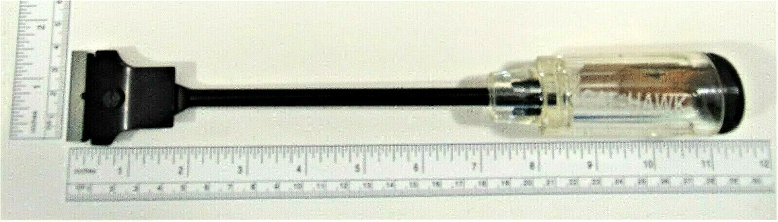 Razor Blade Extension Scraper Long Reach Handle Label Gasket Decal Remover Tool - Fresh Stock Dated October 2025