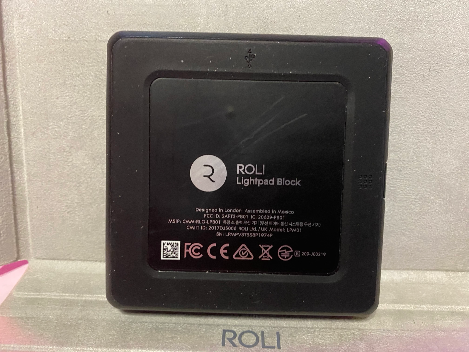 ROLI - 4 pc Set - Loop Block, Touch Block, 2 Light Pads - Plus a Roll Case - Fresh Stock Dated October 2025