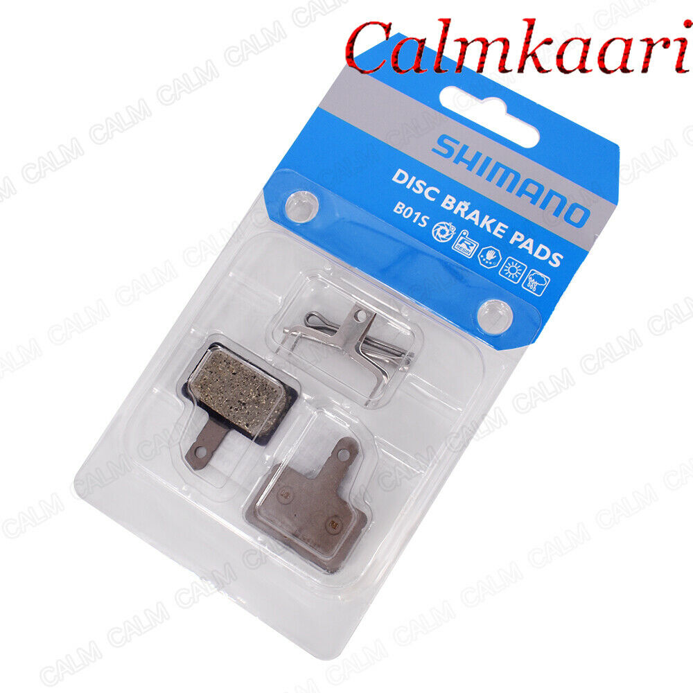 For M315 MT200 Acera, Altus, Deore, Deore LX Shimano B01S Resin Disc Brake Pads - Fresh Stock Dated October 2025