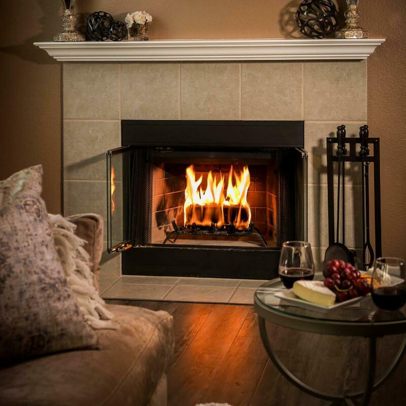 Duraflame Fire Logs 6 Pack - 4.5lb Bright Burning 3 Hour Burn Time Fast Lighting - Fresh Stock Dated October 2025