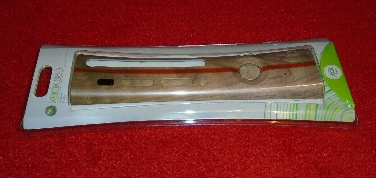 OFFICIAL Xbox 360 System Faceplate CARBON WOODY HOT ROD VIVA PINATA LOT CHOOSE! - Fresh Stock Dated October 2025