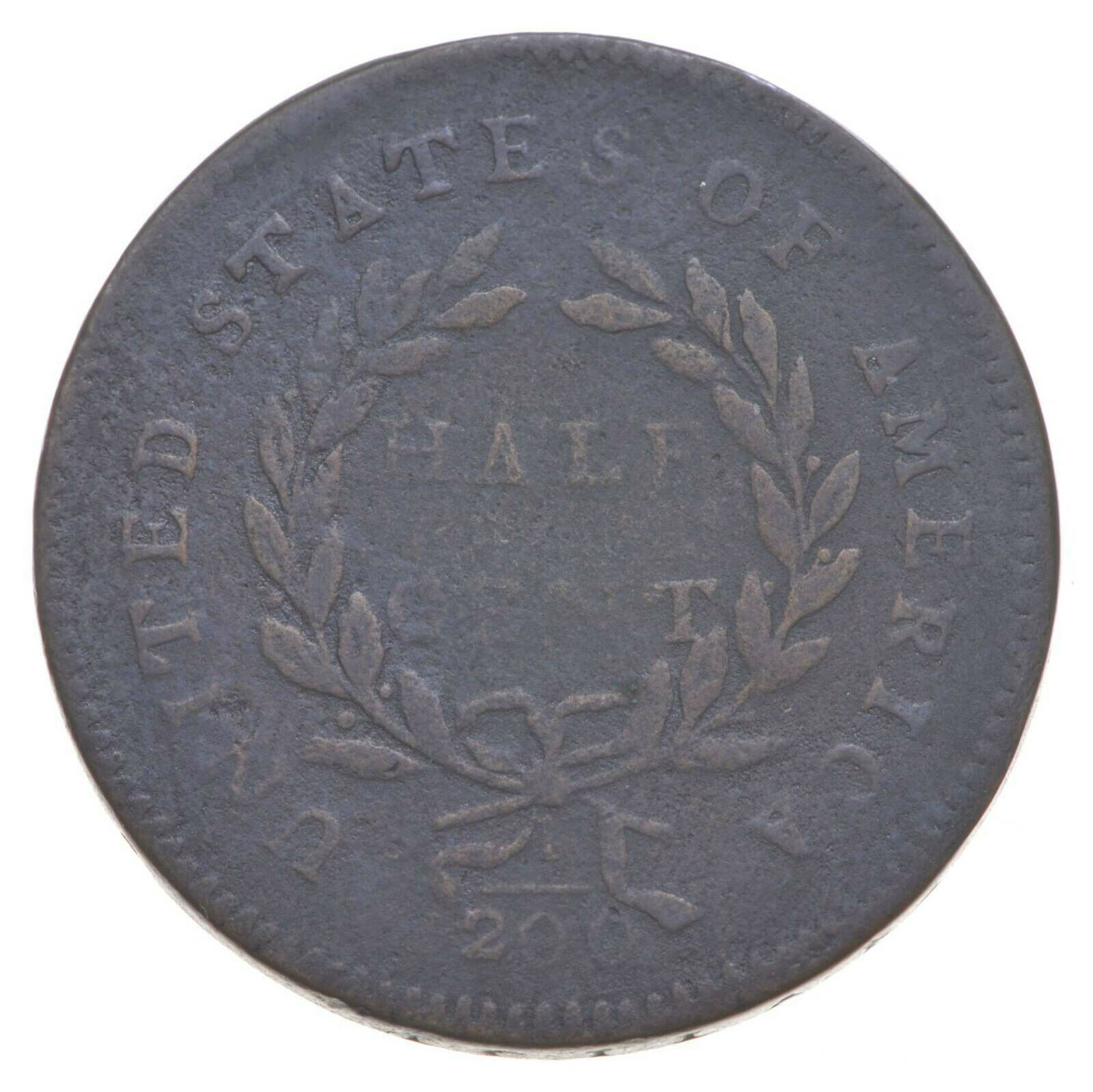 1794 Liberty Cap Half Cent *2078 - Fresh Stock Dated October 2025