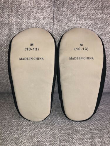 Black Ballet Slippers  Medium 10-13 - Fresh Stock Dated October 2025