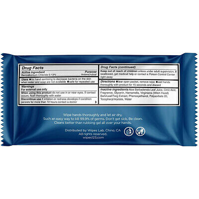 Travel Lite Fresh Scented Alcohol Free Moisturizing Antimicrobial Wipes 200/Pack - Fresh Stock Dated October 2025