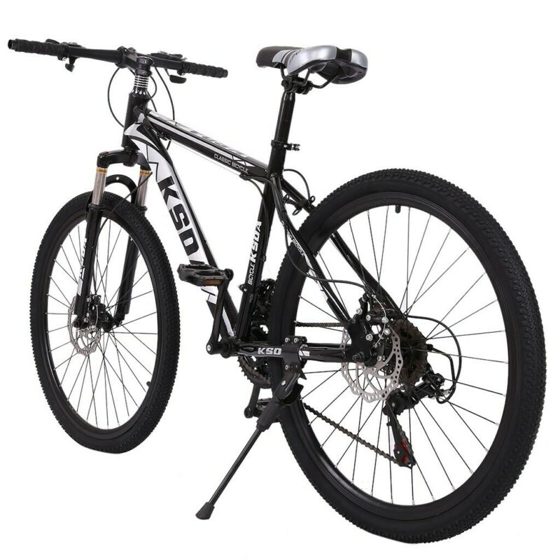 26 Inch Mountain Bike 21-Speed Dual Disc Brakes Full Suspension Non-slip Bicycle - Fresh Stock Dated October 2025