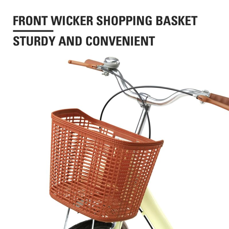 Beach Cruiser Bike 26 Inch Bicycle Step-through Frame Comfort Classic Ride - Fresh Stock Dated October 2025